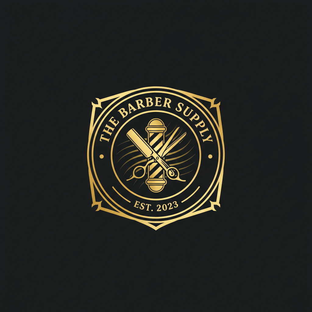 The Barber Supply Logo